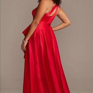 Red Formal Gown Plus Size 20